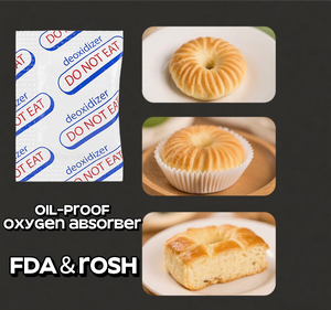 Per uso alimentare assorbitore di ossigeno disossidante per panetteria pane biscotto noci <span class=keywords><strong>c</strong></span> 30cc 50cc 100cc 200cc 300cc 500cc - Product Image 1
