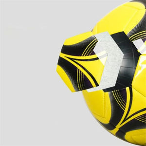 Balón de fútbol de PVC PU de fútbol con logotipo personalizado popular con diseño de Unión térmica tamaño oficial 5 - Product Image 5