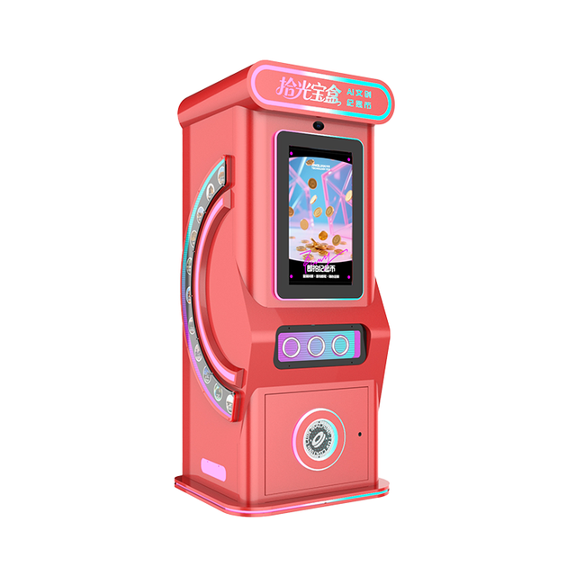 Coin-operated Touch Screen Metal Souvenir Medal Printing Vending Machine with Japanese & English Languages