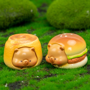 ยู โม คราฟท์ ตุ๊กตาเรซิ่นรูปหัวขนมปังน่ารัก แบบกล่องสุ่ม ของสะสม ของขวัญสำหรับเด็กและเพื่อนๆ - Product Image 4