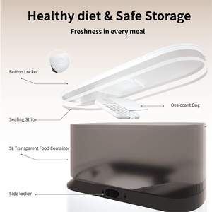 Huisdier 5l Smart Cat <span class=keywords><strong>Feeder</strong></span> Wifi Mobiele Telefoon App Afstandsbediening Hondenvoer Dispenser Microchip Automatische Huisdiervoeder - Product Image 4