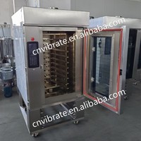 VBJX Four à pizza rotatif à gaz industriel 32 plateaux Équipement de boulangerie Machine à pain rotative Boulangerie