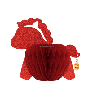 Horse <strong>Unicorn</strong> Scorpius Paper Decoration <strong>Party</strong> <strong>Supplies</strong> Horse Ornaments Paper Balls with Magnet for Home Decor - Product Image 1