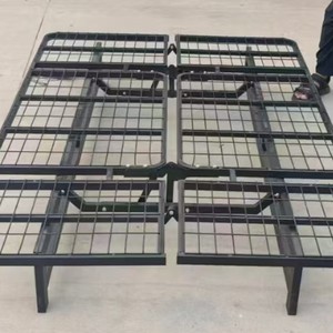 <b>Sofa</b> <b>Bed</b> <b>Frame</b> Metal Carbon Steel 190cm Foldable Minimalist Design For Living Room - Product Image 3