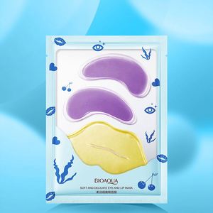 Mascarilla Labial <span class=keywords><strong>BIOAQUA</strong></span> Marca Privada Colágeno Hidratante Profundo Cuidado de <span class=keywords><strong>Labios</strong></span> Mascarilla de Belleza para Ojos Natural Orgánica Anti-Agrietamiento - Product Image 3