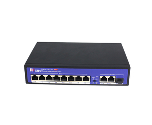 สวิตช์เน็ตเวิร์ก PoE 8 พอร์ต 10/100Mbps สำหรับกล้องวงจรปิด พร้อมฟังก์ชัน POE Watchdog สำหรับ NVR - Product Image 2