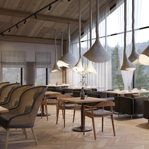 Meubles personnalisés pour hôtels et restaurants, tables et chaises de salle à manger modernes, comptoir de bar, design d'intérieur - Product Image 1