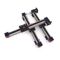 50-3900mm CNC modul linier melacak gerak meja geser xyz sumbu meja geser untuk 3D printer kit lengan robot