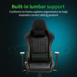 <span class=keywords><strong>Silla</strong></span> de oficina y gaming ergonómica giratoria de cuero y tela, con función de elevación, la <span class=keywords><strong>mejor</strong></span> opción económica de fábrica, personalizable. - Product Image 5