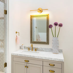 Applique murale moderne de luxe en fer avec éclairage frontal LED E26 pour coiffeuse, salle de bain et éclairage de salon - Product Image 2