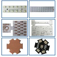 OEM flexible 12V AC/DC LED ampoule solaire d'urgence à noyau métallique vert PCB Circuit imprimé Flood Grow Light MCPCA Components