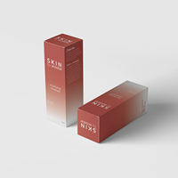Boîtes d'Emballage Personnalisées de Luxe avec Logo, Biodégradables, Pliantes, en Carton, pour Cosmétiques, Huile Capillaire, Parfum, Rouge à Lèvres
