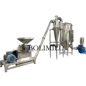 Horizontal chemical powder milling machine chemical powder grinder mill for additives