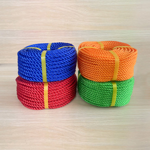 3 Streng Pp Touw Gevlochten Verpakkingstouw Van Polypropyleen Touw Hoog Breken - Product Image 2