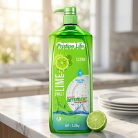 Liquide vaisselle antibactérien naturel, formule douce et non irritante, pour le lavage de la vaisselle, vente en gros d'usine