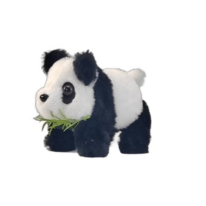 Nouvel arrivage de jouets en peluche électriques 15cm de peluche <span class=keywords><strong>panda</strong></span> câlins en peluche pour vous promener jouet en peluche électrique - Product Image 4