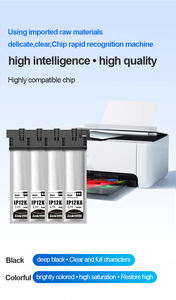 Cartouche d'encre pigmentée à jet d'encre couleur compatible Goosam IP12 IP12KA IP12KB IP13 IP13KA pour imprimante Epson PX-S383L - Product Image 4