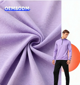Prêt à expédier tissu à capuche 100% <span class=keywords><strong>coton</strong></span> 400 GSM tissu éponge français épais et lourd - Product Image 1