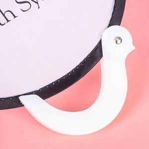 Abanico Plegable de Papel Suave con Impresión de Serigrafía Personalizada, Bolsa para Abanico, Logotipo Personalizado, Color Personalizado, Portátil, Promocional - Product Image 3