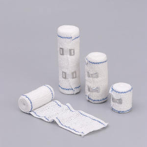 YD112B Spandex 100% Medische Crêpe <span class=keywords><strong>Bandage</strong></span> Voor Chirurgie <span class=keywords><strong>Bandage</strong></span> Elastische <span class=keywords><strong>Bandage</strong></span> Professionele Fabriek Met Twee Clips - Product Image 4