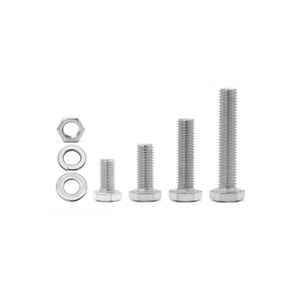 Manufacturing Custom Wholesale Metal Stainless Steel Carbon Steel <strong>Zinc</strong> Plated Plain Black <strong>Oxide</strong> Hex Bolt Nut - Product Image 1