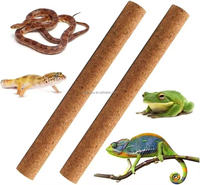 Poteau d'escalade écologique pour reptiles, outil d'exercice pour oiseaux, geckos et serpents, adapté aux terrariums et aux cages de reproduction pour reptiles.