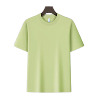 T-shirts décontractés blancs pour hommes en molleton 100 % coton tricoté, coupe oversize, épais et respirant, personnalisables par sérigraphie, vente en gros de haute qualité