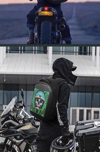 Sac à dos LED créatif Loy en PU imperméable pour homme et femme, idéal pour les loisirs, les trajets quotidiens et la publicité, lumineux et léger - Product Image 4