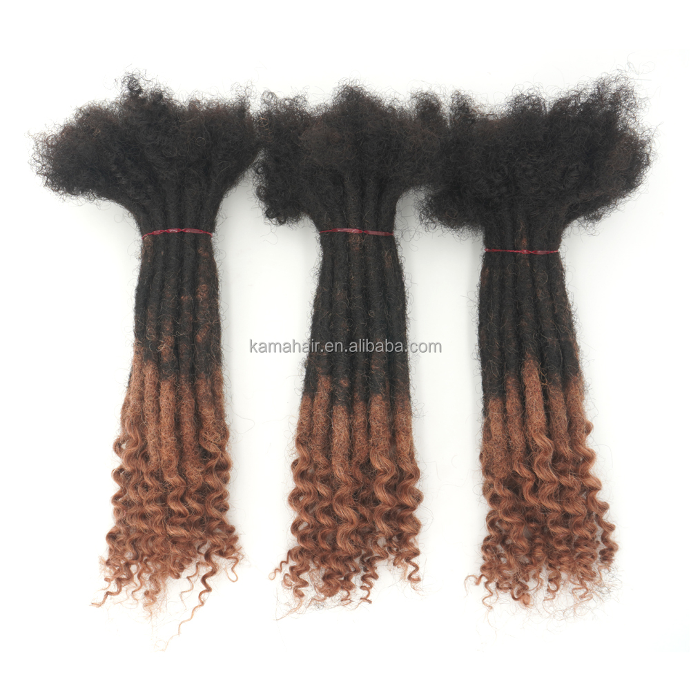 Vast Hair Workshop Craft Detail 10 for KAMA Curly Dreadlock 100% Natural Human Hair Loc Extensions with Curly Ends for Wholesale Can Be Dyed and Bleached