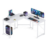 Mesa de computación para juegos de Altura ajustable en forma de L