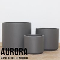 Meilleures ventes : Pots de fleurs en ciment du Vietnam, design moderne, couleur/taille/forme personnalisées, logo personnalisé, OEM/ODM, décoration pour la maison et le jardin