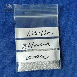 Lab Diamond Melee 0,8-3,3mm Def Vs1 Melee Cvd Hpht Diamond White Round Loose Diamond