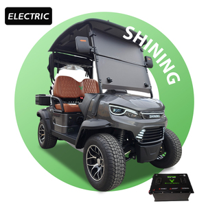 รถกอล์ฟ 2 ที่นั่ง รุ่น Shining พร้อมมอเตอร์ AC 5KW ระบบกันสะเทือนอิสระ ได้รับการรับรองมาตรฐาน CE - Product Image 1