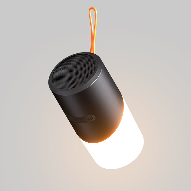 Mgitec Portable 5W RGB Light Wireless for Speaker IPX4 Waterproof Built-in Mic Memory Card Support Battery-Powered for