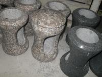 Lanterne commémorative personnalisée de Style européen, vente en gros, pierre naturelle, granit, chandelle de cimetière, lanternes commémoratives