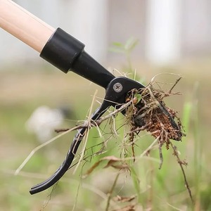 Outil de désherbage manuel à 4 griffes en acier inoxydable, extracteur de racines, outil de désherbage pour pelouse, jardin, économiseur de travail - Product Image 2