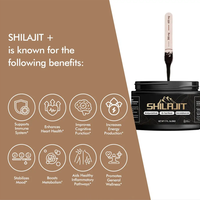 Complément alimentaire Himalaya Black Shilajit Resin 100% Pure Shilajit Paste avec acide fulvique Shilajit Resin Paste