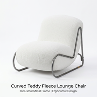Fauteuil simple VANBOW de style vintage pour café, hôtel, balcon, salon, maison d'hôtes, rétro, détente, fauteuil paresseux