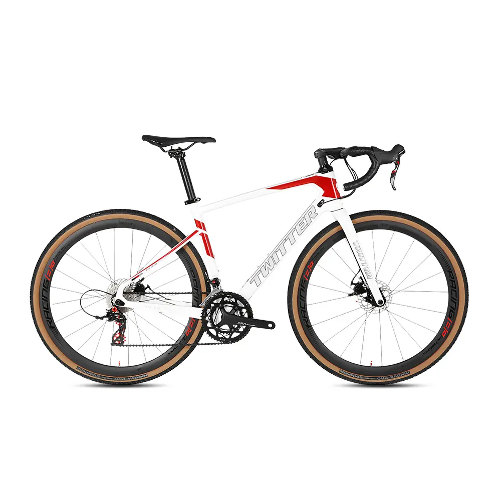 Light weight carbon fiber 700C*40 tire bike bicycle 8.5k gravel bike