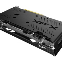 Kedatangan Baru XFX RX 6600XT 16GB GDDR6 PCI Express Fan Black Wolf Paket Tersegel 2048 Core 160W untuk GPU Desktop Gaming