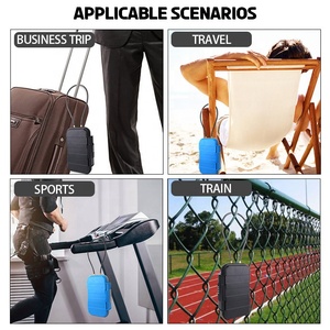 Nieuwe Outdoor ABS Waterdichte Anti-diefstal 4-cijferige Wachtwoordcombinatie Draagbare Strandkluis Slot - Product Image 3