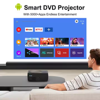 Projecteur de maison intelligente YDH-H96Max RK3228A 4K 800 ANSI natif 1080P Android projecteur de film avec lecteur DVD