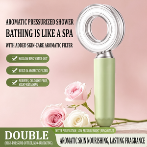 Filtre de Douche Parfumé Personnalisable avec <span class=keywords><strong>Capsule</strong></span> Aromatique et Filtre VC <span class=keywords><strong>pour</strong></span> Spa et Usage Domestique – Soin Peau et Cheveux - Product Image 2
