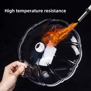 Cubierta Antisalpicaduras <span class=keywords><strong>para</strong></span> <span class=keywords><strong>Microondas</strong></span>, Libre de BPA, Protector Transparente Grande <span class=keywords><strong>para</strong></span> <span class=keywords><strong>Microondas</strong></span> con Asa, Mantiene el Horno Limpio - Product Image 4