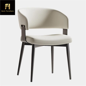 Chaises de salle à manger <span class=keywords><strong>design</strong></span> Ensemble table <span class=keywords><strong>et</strong></span> chaises à six places de haute qualité Chaises de restaurant en métal pour hôtel - Product Image 3