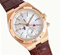 Montre mécanique multifonction haut de gamme pour homme, marqueurs lumineux, montre automatique sport décontractée