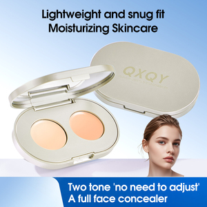 Paleta <span class=keywords><strong>de</strong></span> Contorno 2 en 1, <span class=keywords><strong>Corrector</strong></span> Facial <span class=keywords><strong>de</strong></span> Larga Duración, Resistente al Agua, Cobertura Total, Crema Hidratante, Acabado Mate Natural - Product Image 2