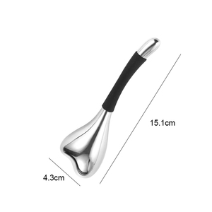 Globe de glace pour le visage avec logo personnalisé, <span class=keywords><strong>traitement</strong></span> des yeux, cuillère à eau, acier inoxydable, globes de cryothérapie chauds et froids, rouleau de glace pour le visage - Product Image 2