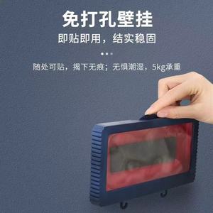 Waterproof Phone Holder For Bathroom Wall Mounted No Drill Storage With Hooks For Shower And Toilet Use - Product Image 3