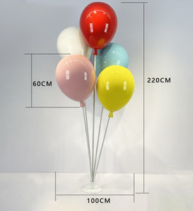 Artisanat en résine, ornements en plastique, ballons artificiels, décorations de Noël, de mariage, d'<span class=keywords><strong>anniversaire</strong></span>, accessoires pour fêtes, décorations de centres commerciaux - Product Image 6